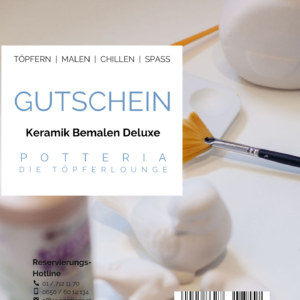 Keramik Bemalen Deluxe: 100 €